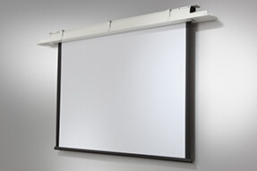 celexon schermo con motore e installazione a soffitto Expert 220 x 165 cm