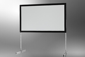 celexon schermo mobile con cornice da aprire Expert 305 x 190 cm, proiezione frontale