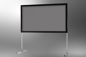 celexon schermo mobile con cornice da aprire Expert 406 x 254 cm, proiezione posteriore