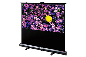 DELUXX Advanced auto-supporto portatile X 186 x 105 cm 16:9 color bianco avorio Polaro