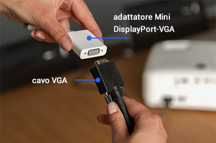 Mini-Displayport-auf-VGA Adapter