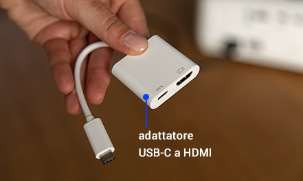 USB-C-auf-HDMI Adapter