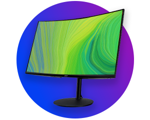 Monitor curvi