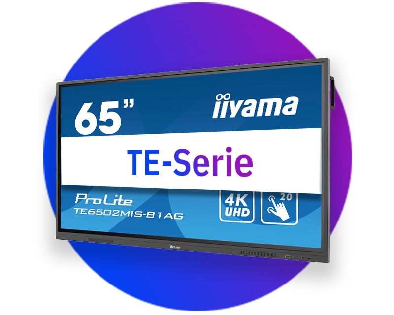 Display tattili interattivi iiyama (serie TE)