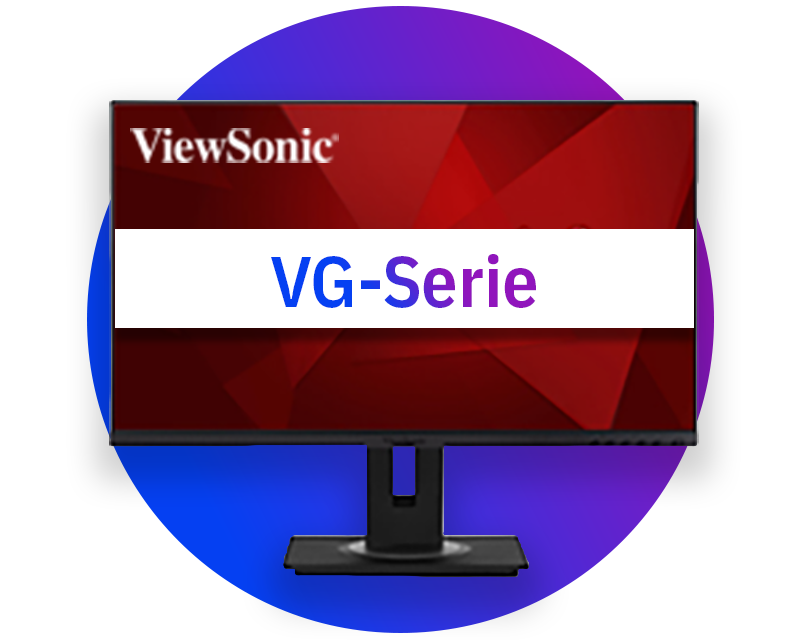 Monitor ergonomici ViewSonic (serie VG)