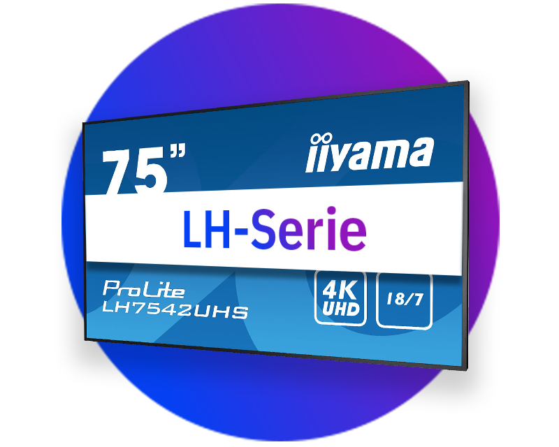 Display professionali standalone iiyama (serie LH)