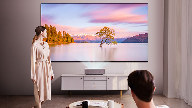 LG Cinebeam Home Cinema Soggiorno