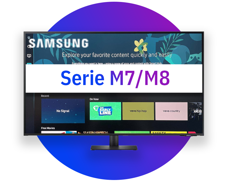 Monitor intelligenti Samsung (serie M7/M8)