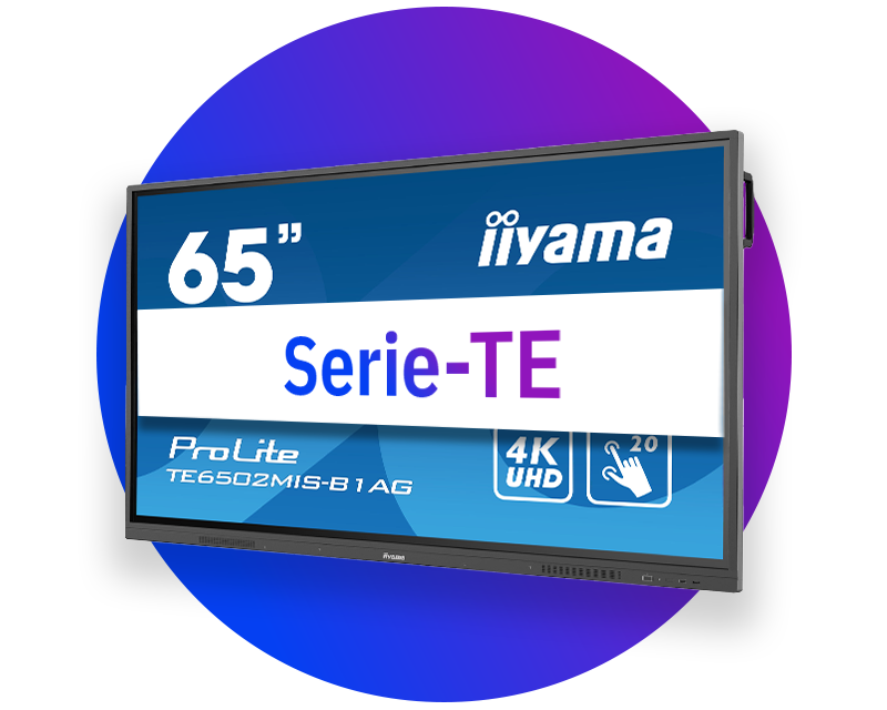 Display tattili interattivi iiyama (serie TE)