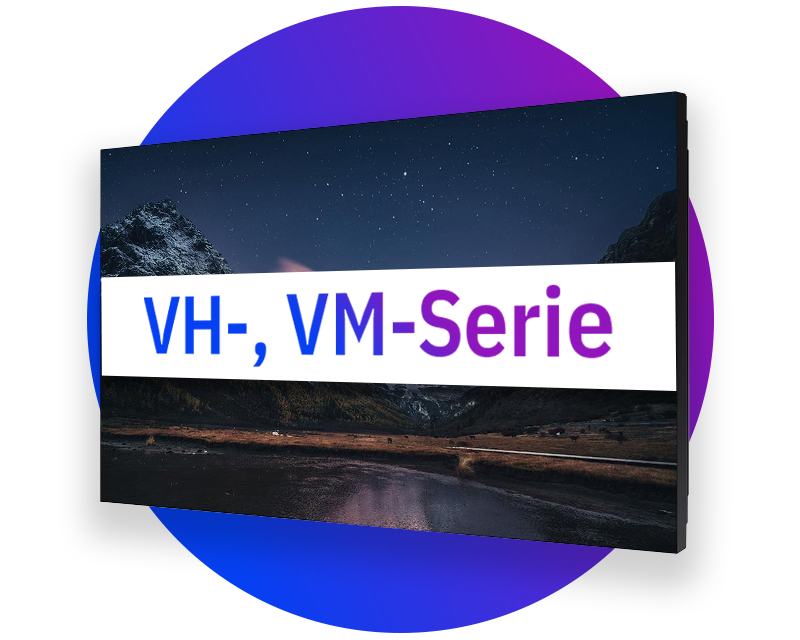 Display Samsung Videowall (serie VH, VM)