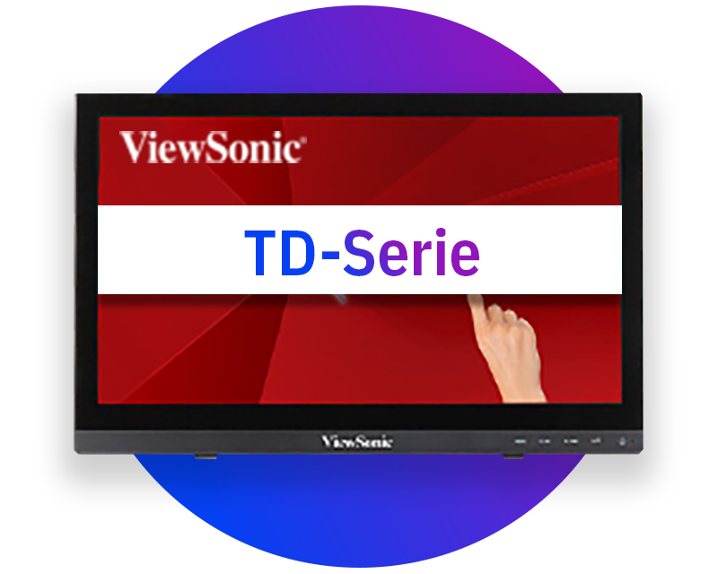 Monitor tattili ViewSonic (serie TD)