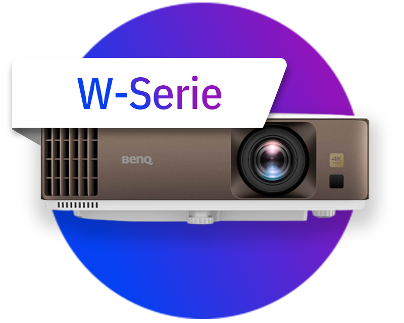 Proiettore Home Cinema 4K BenQ (Serie W)