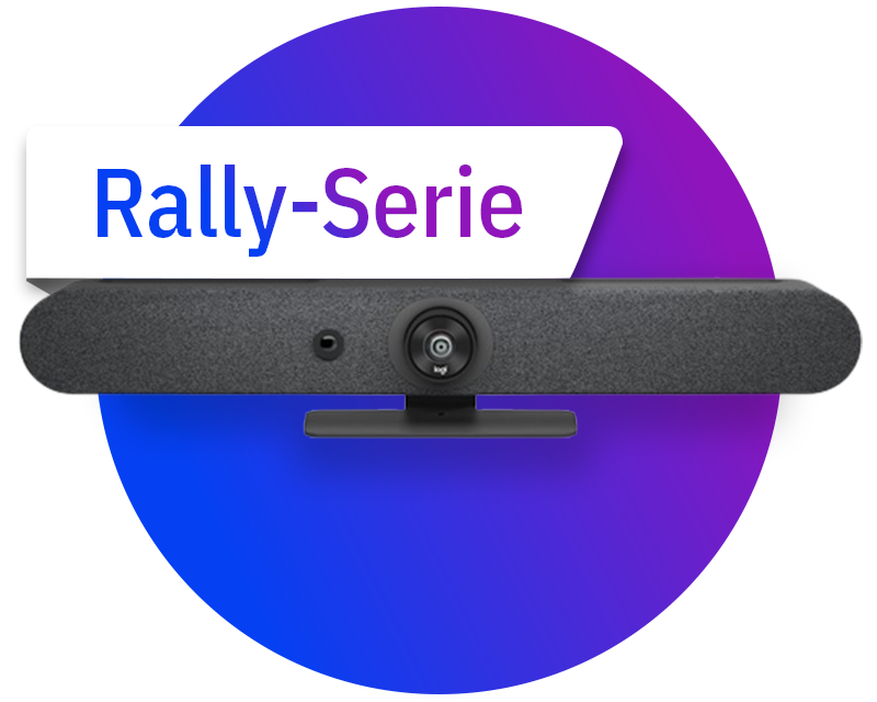 Soluzioni per sale riunioni Logitech (serie Rally)