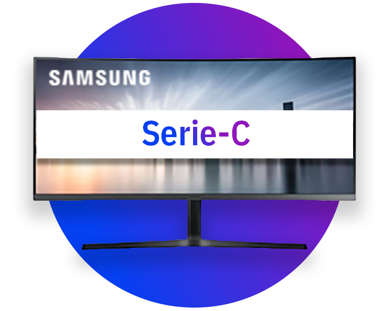 Monitor curvi Samsung (serie C)