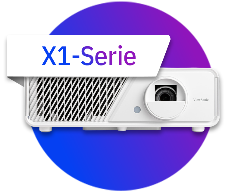 Proiettore LED Home Cinema ViewSonic (Serie X1)