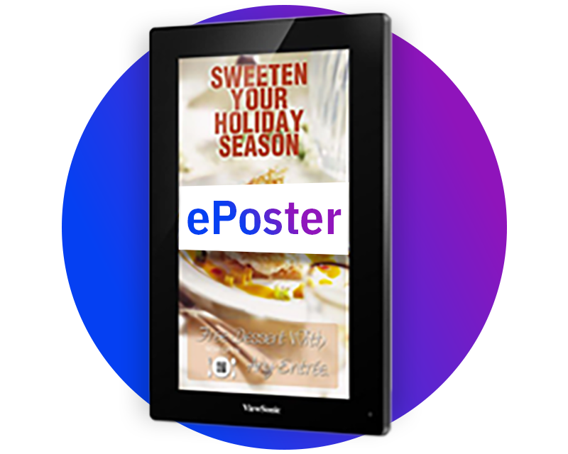 Diplay Viewsonic per esterni (ePoster)