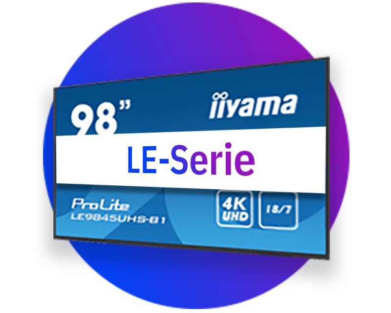 Display standalone iiyama (serie LE)