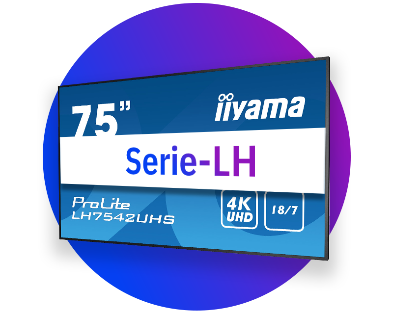 Display professionali standalone iiyama (serie LH)