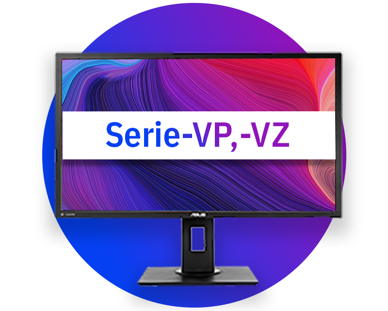 Monitor Asus Full HD / UHD (serie VP, VZ)