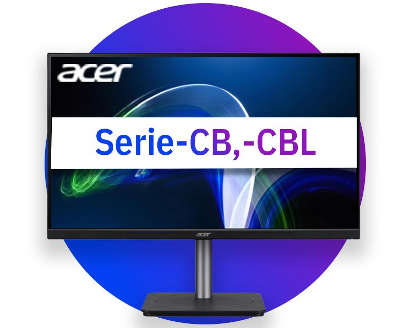 Monitor da ufficio Acer (serie CB, CBL)