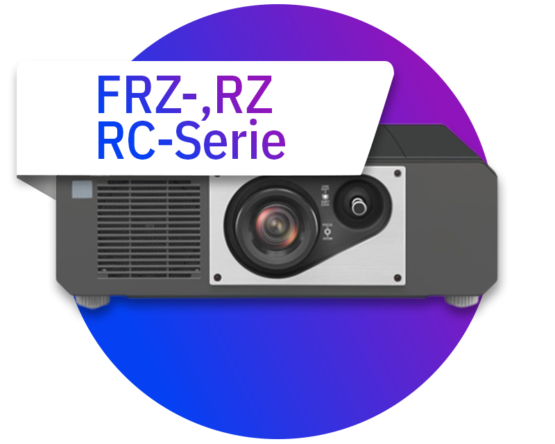 Proiettori DLP Panasonic a 1 chip (serie FRZ, RZ, RC)