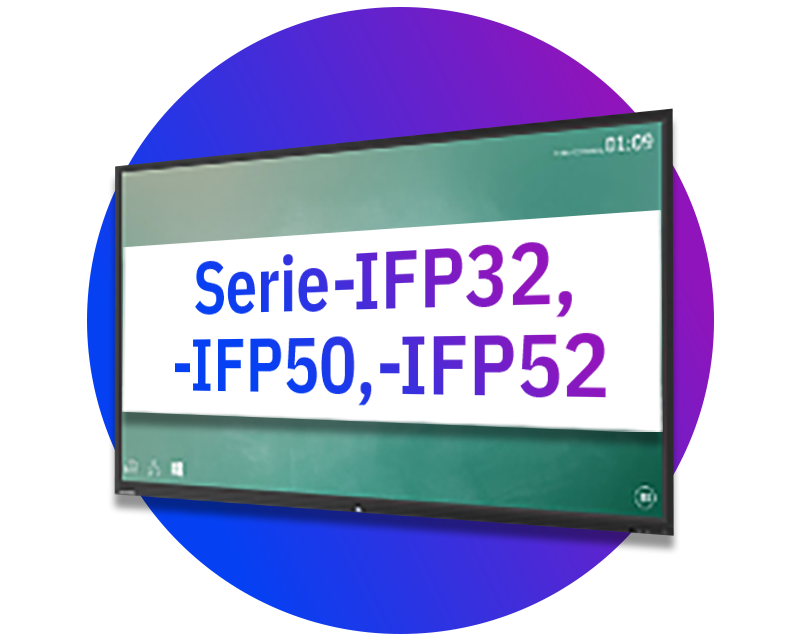 Lavagne interattive Viewsonic per l'insegnamento (serie IFP32, IFP50, IFP52)