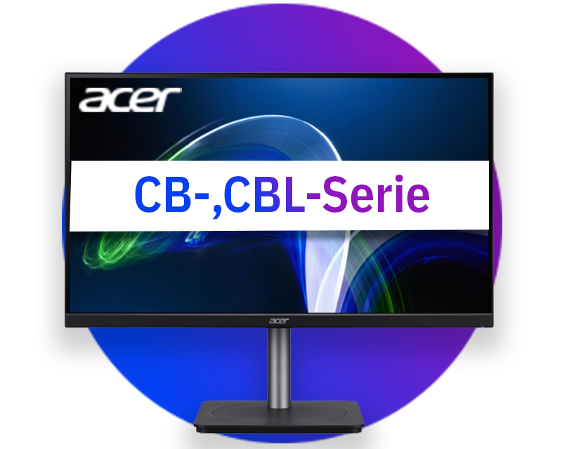 Monitor da ufficio Acer (serie CB, CBL)