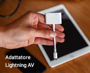 Adattatore Lightning AV